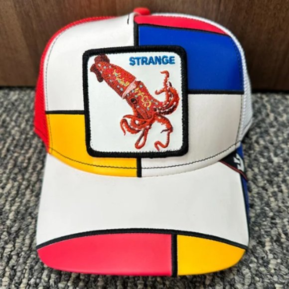 Goorin Farm Trucker Baseball Hat Strange Lobster HENTAI Japanese Manga